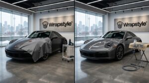 Car wrap vs paint comparison